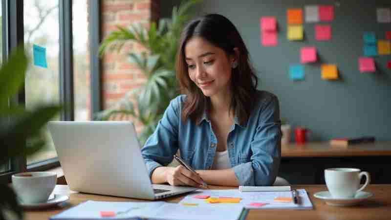 8 Steps to a Social Media Plan for Your Small Business, Concept art for illustrative purpose, tags: social-media-strategie für - Monok